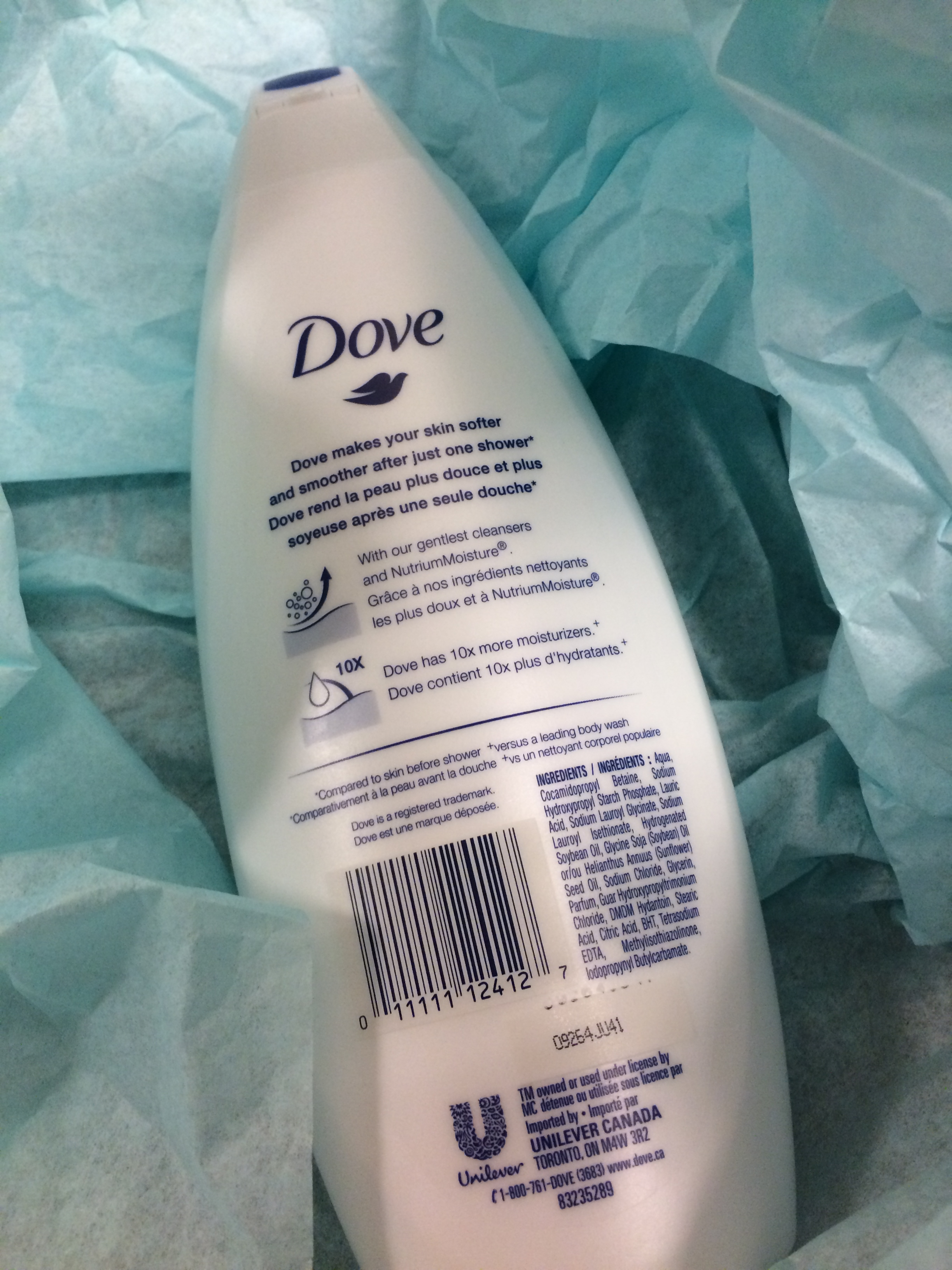 Dove Deep Moisture Body Wash NEW MoVernie on the MOVE