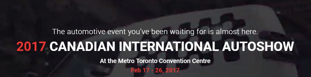 Canadian International Autoshow - CIAS2017