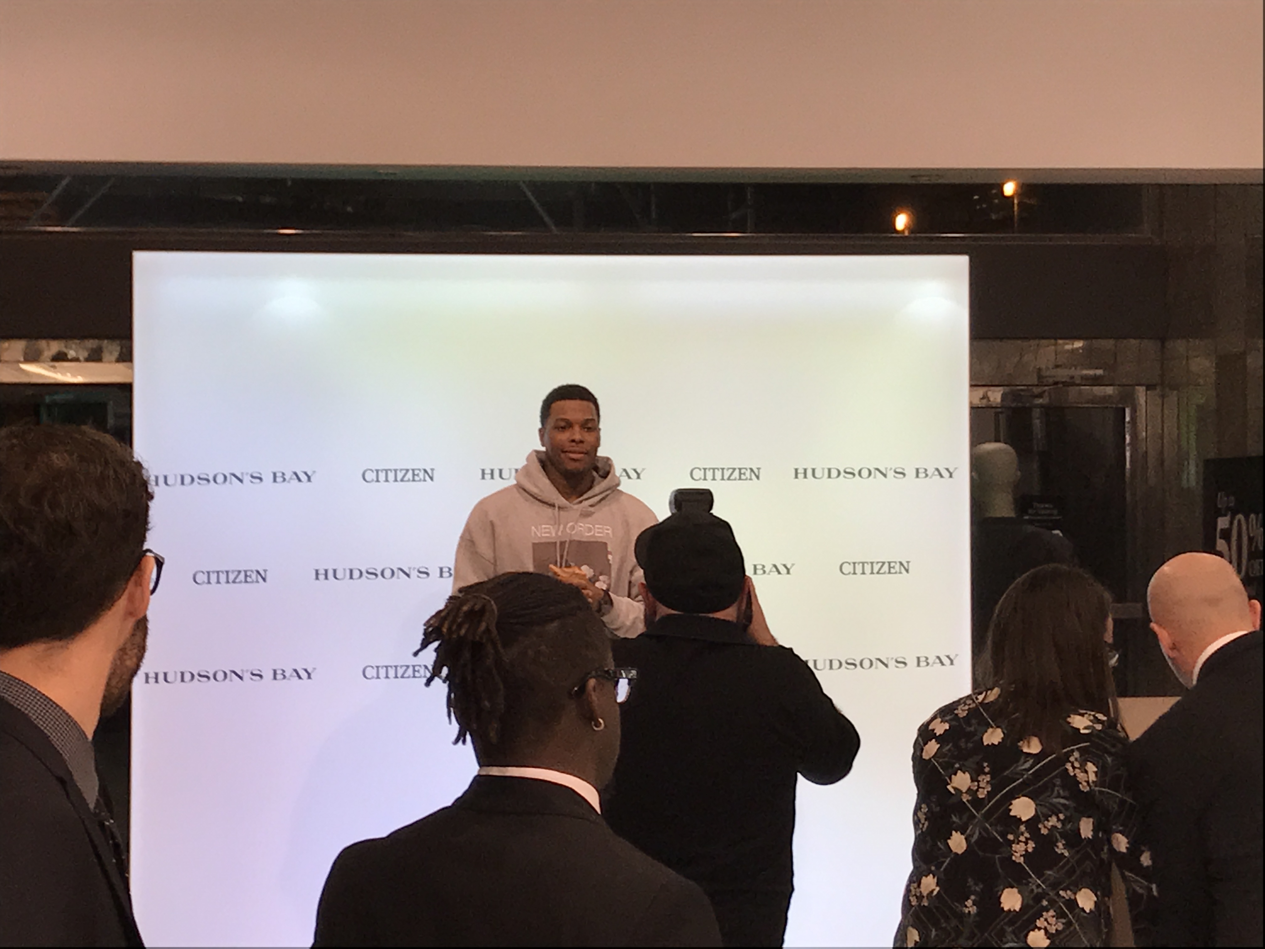 Kyle Lowry x Citizen Nighthawk Event at Hudson's Bay