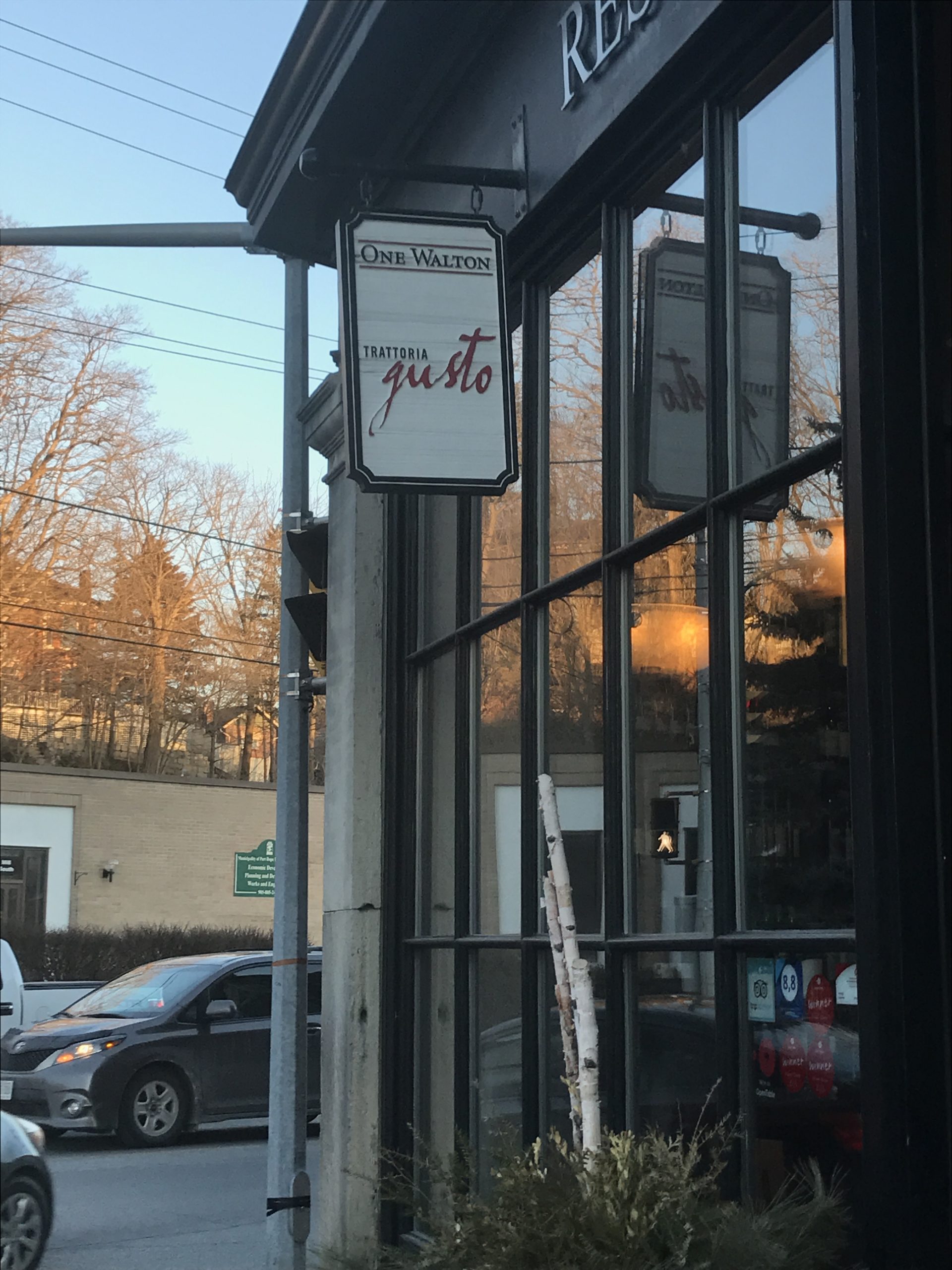 Trattoria Gusto: The Waddell Hotel - Port Hope, Ontario, Canada