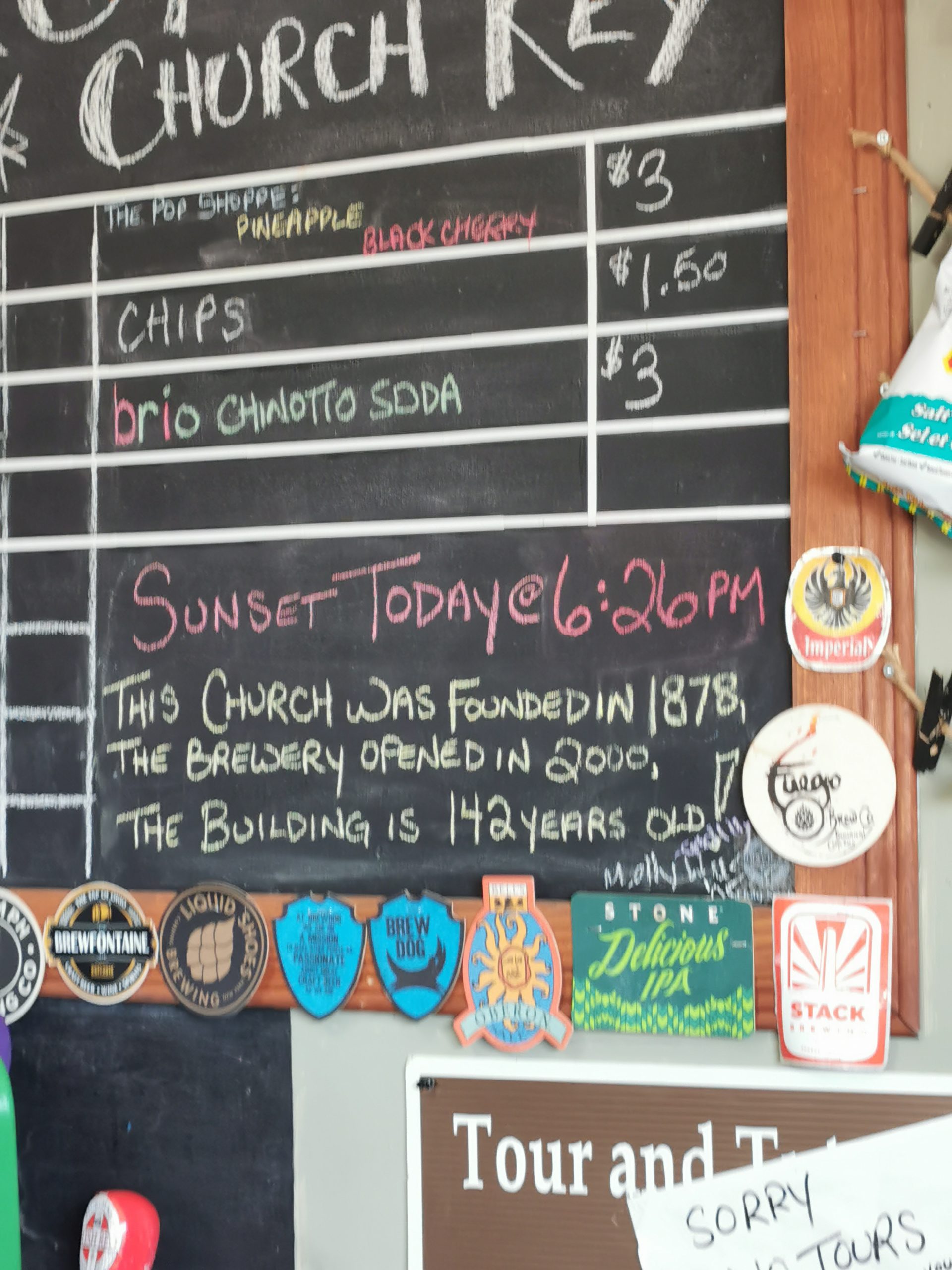 ChurchKey Brewing Company Campbellford, Ontario, Canada [ONTARIO