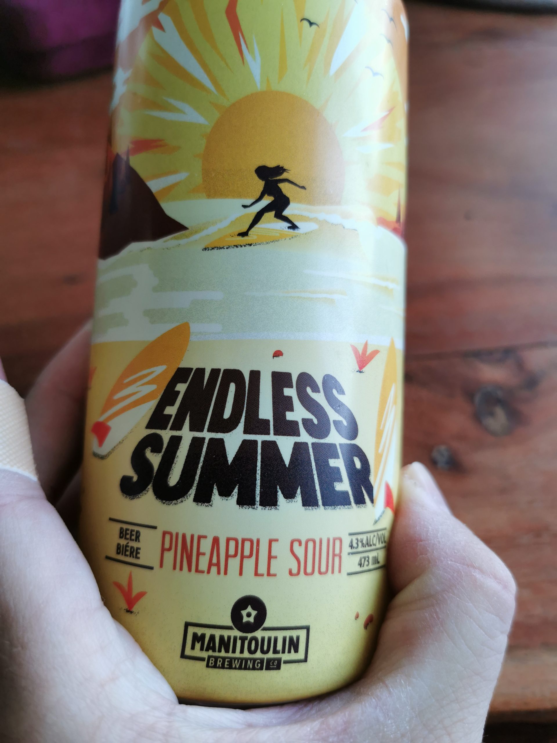 Endless Summer Pineapple Sour Manitoulin Island Brewing Little