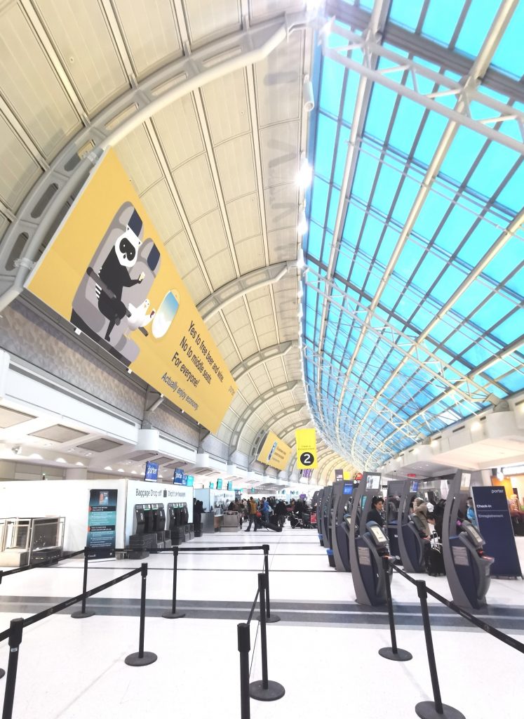 At the Airport Toronto Pearson International Airport (YYZ) Terminal