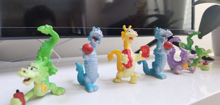 1988 Happy Meal Toy – Year of the Dragon Figurines from McDonald’s Hong Kong