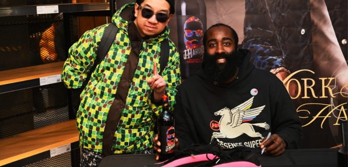 Photo With NBA Player – James Harden at LCBO Meet & Greet Event – Toronto, Canada