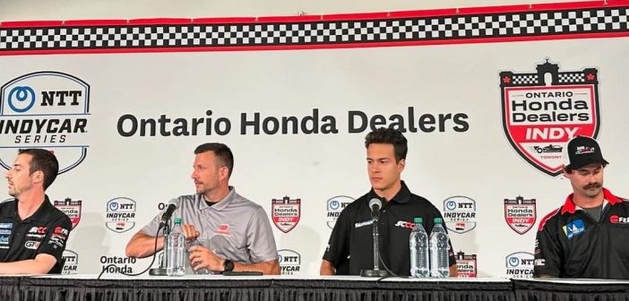 Press Conference – Media Meet & Greet – Ontario Honda Dealers Indy Toronto #IndyTO